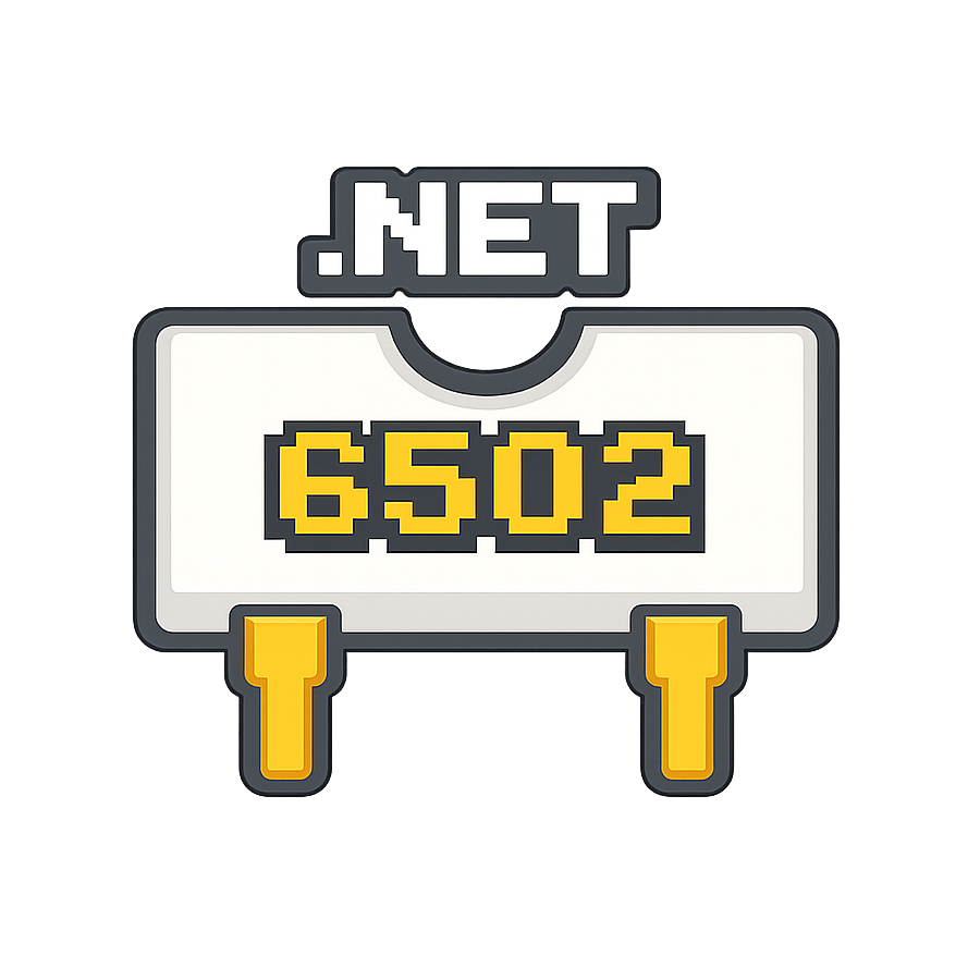 DotNet 6502 logo